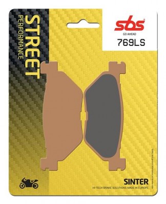 1 SET SBS STREET SINTERED REAR BRAKE PADS VMX1700 09-18 / XTZ1200 SUPER TENERE 10-19 image