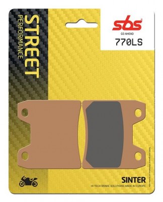 1 SET SBS STREET SINTERED REAR BRAKE PADS YAMAHA XJR1300 02-18 / FZS1000 FAZER 01-05 image