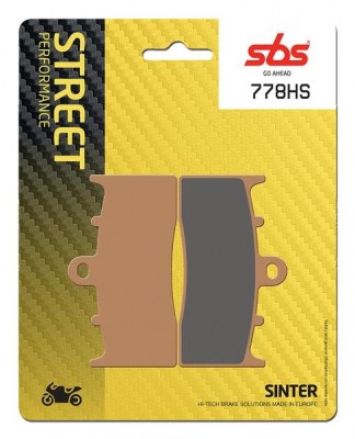 1 SET SBS STREET SINTERED FRONT BRAKE PADS BMW K1200R 05-08 / K1300R 09-15 image