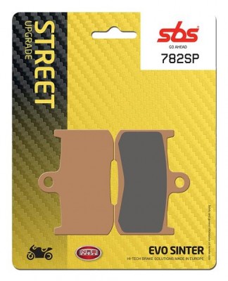 1 SET SBS PERFORMANCE SINTERED FRONT BRAKE PADS Z900 17-24 / ZX9R 02-03 /DAYTONA 675 06-08 image