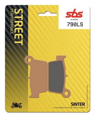 1 SET SBS STREET SINTERED REAR BRAKE PADS YAMAHA WR250R 2008-2020 / WR250X 2008-2016 image