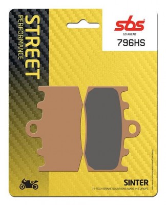 1 SET SBS STREET SINTERED FRONT BRAKE PADS BMW K1200RS 01-05 / K1200S 05-08 image