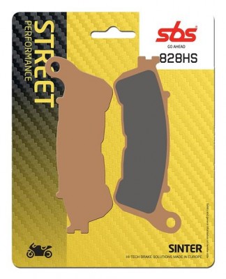 1 SET SBS STREET SINTERED FRONT BRAKE PADS HONDA VFR1200XDC / w/DCT 2012-2019 image