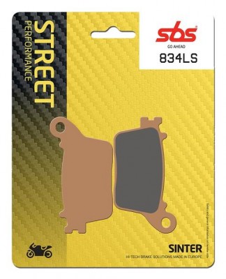 1 SET SBS STREET SINTERED REAR BRAKE PADS CBR / ZX6R / ZX10R / GSXR / R6 / R1 VARIOUS image