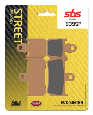 1 SET SBS PERFORMANCE SINTERED FRONT BRAKE PADS YAMAHA R1 07-14 / VMX1700 VMAX 09-18 image