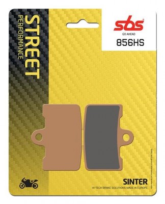 1 SET SBS STREET SINTERED FRONT BRAKE PADS BUELL 1125CR 09-10 / 1125R 08-10 image
