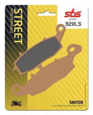 1 SET SBS STREET SINTERED REAR BRAKE PADS C1800R INTRUDER 08-11 / M1800R INTRUDER 06-16 image