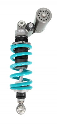 NITRON 3 WAY RACE SHOCK + HPA  KAWASAKI ZX12R 02-05  M-14/40-PB-GS-D3-L-HP1 image