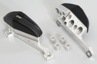 1 PAIR GSG PROTECTORS APRILIA TUONO V4/APRC 2011 ON NO MODIFICATIONS REQUIRED image