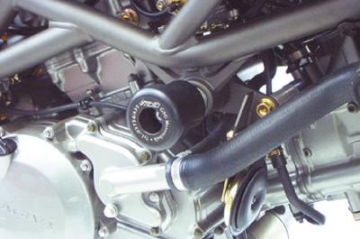 1 PAIR GSG PROTECTORS, CAGIVA RAPTOR/V-RAPTOR 650, NO MODIFICATIONS REQUIRED image