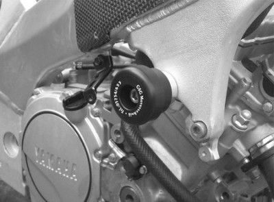 1 PAIR GSG PROTECTORS, YAMAHA YZF750R 1994-95, FAIRING MODIFICATIONS REQUIRED image