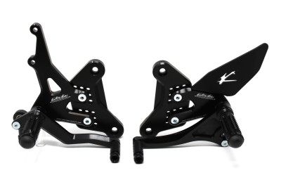 VALTER MOTO T1.5 ADJ REARSETS SUZUKI SV650 16-24 *ABS* IN BLACK image