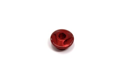 VALTER MOTO EXTREME OIL FILLER CAP IN RED HONDA / DUCATI /  KAWASAKI / YAMAHA / TRIUMPH image