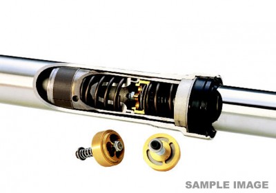 RACETECH FORK GOLD VALVE EMULATOR KIT ADJUSTABLE COMPRESSION image