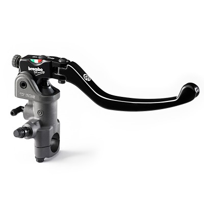 BREMBO RCS 17MM ADJUSTABLE RATIO BRAKE MASTER CYLINDER 18/20 RATIO image