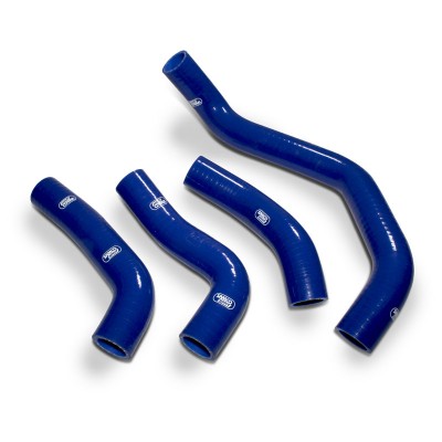 SAMCO SILICONE HOSE KIT BLUE KAWASAKI ZZR1100 D 1993-1998 4 PIECE KIT image