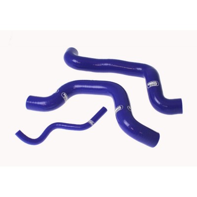 SAMCO SILICONE HOSE KIT BLUE SUZUKI SV650 K3 2003-2014 3 PIECE KIT image