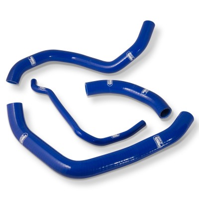 SAMCO SILICONE HOSE KIT BLUE SUZUKI GSXR1000 2017-2023 4 PIECE KIT image