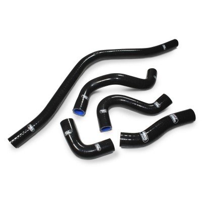 SAMCO SILICONE HOSE KIT BLACK TRIUMPH THUNDERBIRD SPORT 1998-2004  5 PIECE KIT image