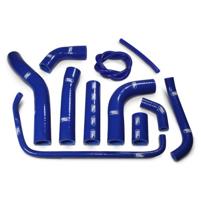 SAMCO SILICONE HOSE KIT BLUE YAMAHA YZF R6 2006-2022 11 PIECE KIT image