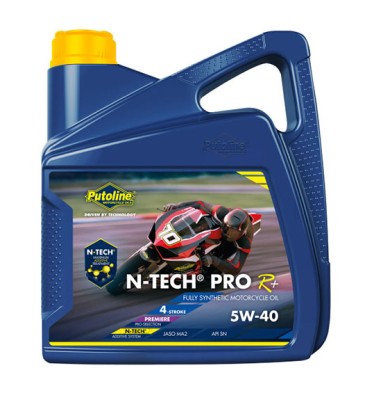 PUTOLINE 4 LITRE N-TECH PRO R+ 05W/40 OIL 100% SYNTHETIC JASO MA2, API SM. image