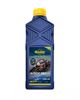 PUTOLINE 1 LITRE N-TECH PRO R+ 10W/30 OIL 100% SYNTHETIC JASO MA2, API SM. image