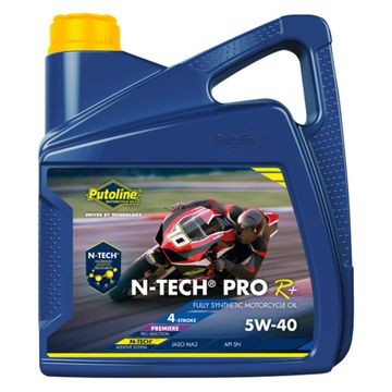PUTOLINE 20 LITRE N-TECH PRO R+ 5W/40 OIL 100% SYNTHETIC JASO MA2, API SM.  (74341) image