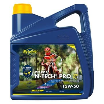 PUTOLINE 20 LITRE N-TECH PRO R+ 15W/50 OIL 100% SYNTHETIC JASO MA2, API SM.  (74326) image