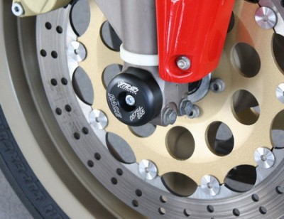 1 PAIR GSG FRONT AXLE SLIDERS DUCATI 748/916/996/998/749/999DS620/1000 image