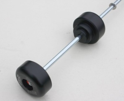 1 PAIR GSG REAR AXLE SLIDERS SUZUKI GSXR600/GSXR750 01-03 / GSXR1000 01-06 image