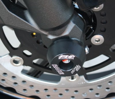 1 PAIR GSG FRONT AXLE SLIDERS KAWASAKI Z800 2013 ON image