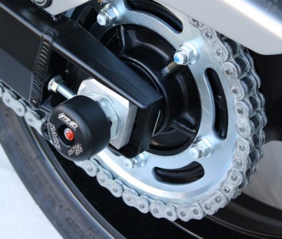 1 PAIR GSG REAR AXLE SLIDERS SUZUKI GSX1250 F 2010 ON image