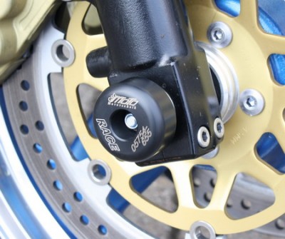 1 PAIR GSG FRONT AXLE SLIDERS KAWASAKI ZRX 1100/1200 image