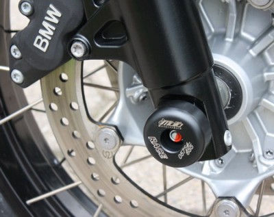 1 PAIR GSG FRONT AXLE SLIDERS BMW-R1200 GS 2004-12 image