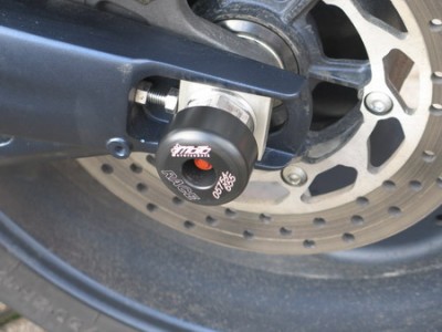 1 PAIR GSG REAR AXLE SLIDERS YAMAHA MT-01 image