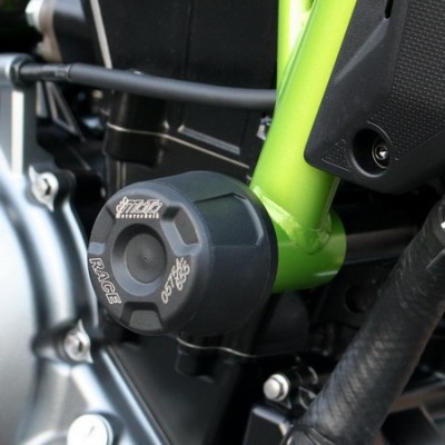 1 PAIR GSG PROTECTORS, KAWASAKI Z650 NINJA 2017 ON, NO MODIFICATIONS REQUIRED image