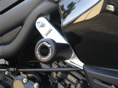 1 PAIR GSG PROTECTORS, TRIUMPH TIGER 1050 07 ON, NO MODIFICATIONS REQUIRED image