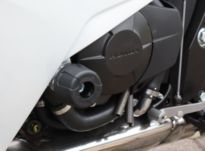 1 PAIR GSG PROTECTORS, HONDA CBR600F (PC41) 2011 ON, NO MODIFICATIONS REQUIRED image