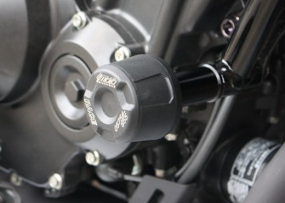 1 PAIR GSG PROTECTORS, HONDA CMX 500 REBEL 2017 ON, BLACK ANODISED ADAPTOR image