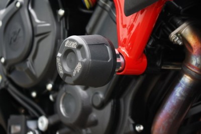 1 PAIR GSG PROTECTORS, MV AUGUSTA BRUTALE 800 2016 ON, NO MODS REQUIRED image