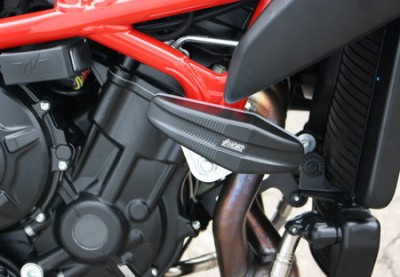 1 PAIR GSG PROTECTORS, MV AUGUSTA BRUTALE 800 2016 ON, STREETLINE image