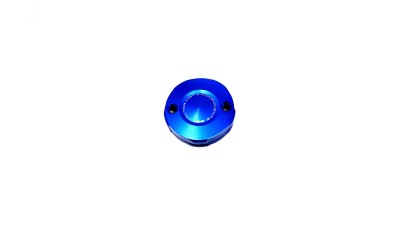 VALTER MOTO FRONT BRAKE FLUID RESERVOIR CAP IN BLUE  APRILIA/DUCATI/HONDA/KAWA/MV/TRIUMPH image