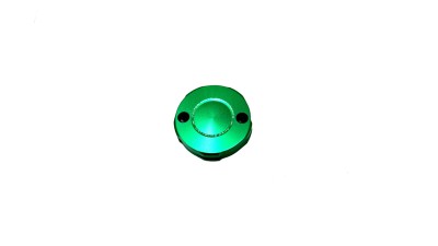 VALTER MOTO FRONT BRAKE FLUID RESERVOIR CAP IN GREEN APRILIA/DUCATI/HONDA/KAWA/MV/TRIUMPH image