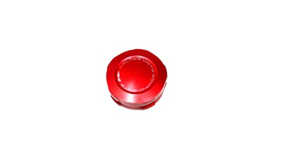 VALTER MOTO FRONT BRAKE FLUID RESERVOIR CAP IN RED BMW F800R 2009-2014 image