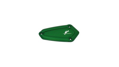 VALTER MOTO FRONT BRAKE FLUID RESERVOIR CAP IN GREEN KAWASAKI Z1000 2010-2018 image