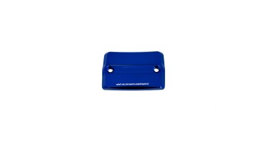VALTER MOTO FRONT BRAKE FLUID RESERVOIR CAP IN BLUE YAMAHA MT-09 / FZ1 / FZ6 / FZ8 / XJ6 image