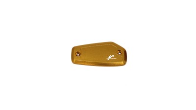 VALTER MOTO FRONT BRAKE FLUID RESERVOIR CAP IN GOLD SUZUKI GSXS1000 2015-2022 image