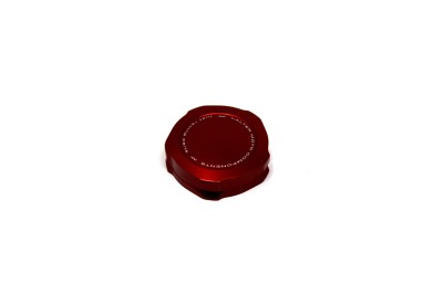 VALTER MOTO REAR BRAKE/CLUTCH FLUID RESERVOIR CAP IN RED BMW/DUCATI/KTM/SUZUKI image