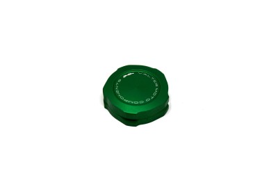 VALTER MOTO REAR BRAKE/CLUTCH FLUID RESERVOIR CAP IN GREEN BMW/DUCATI/KTM/SUZUKI image