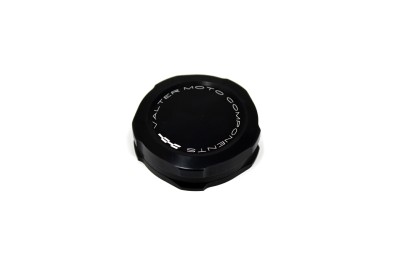 VALTER MOTO REAR BRAKE FLUID RESERVOIR CAP IN BLACK BMW S1000RR / HP4 2009-2018 image